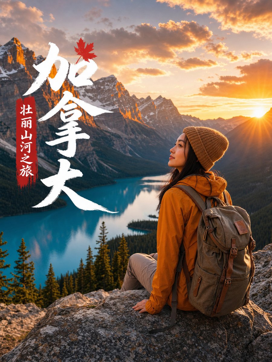 黄色仓库旅行视频加拿大山河之旅